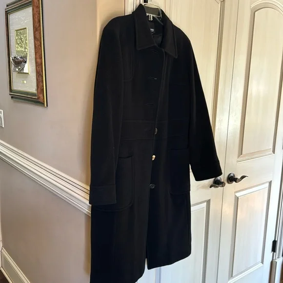 Size XL below the knee wool coat - Picture 1 of 4